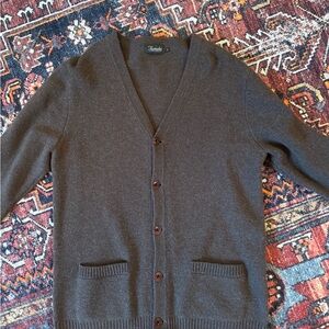 Trumaker Cardigan (L) - Lambswool & Cashmere